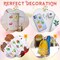 Kids Diamond Art Sticker Kit Potted Plant DIY Craft Set Ages 6-12 Easy Diamond Painting Numbers Creative Resin Gem Art